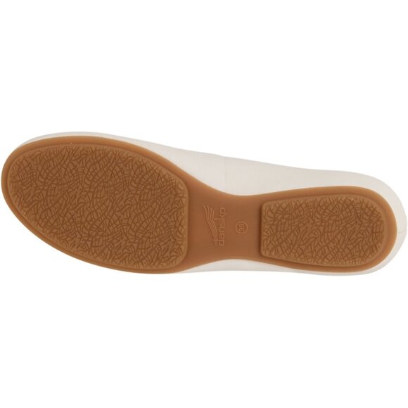 NEW Dansko Mollie Ballet Flats - Leather in white For Women 1225 4s2 - Picture 7 of 7